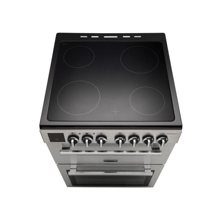 Rangemaster Professional+ Ceramic Electric Range Cooker - Stainless Steel | PROPL60ECSS/C from Rangemaster - DID Electrical