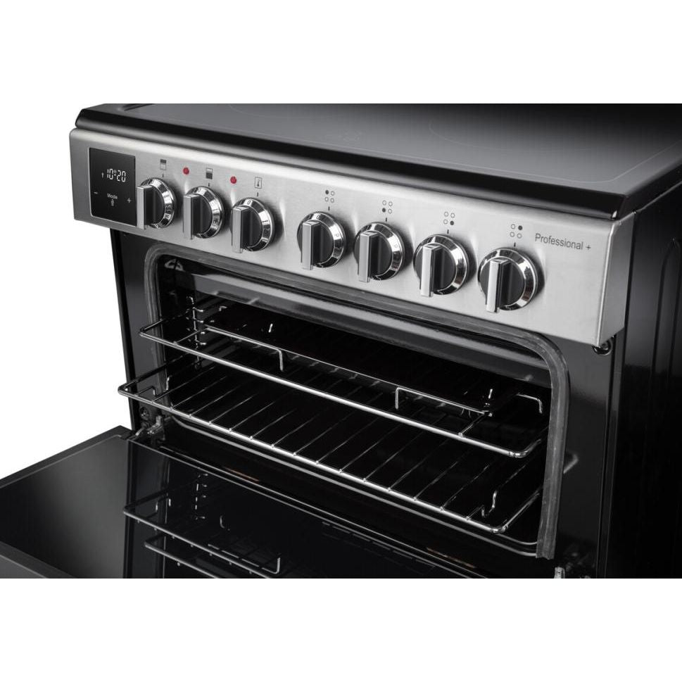 Rangemaster Professional+ Ceramic Electric Range Cooker - Stainless Steel | PROPL60ECSS/C from Rangemaster - DID Electrical