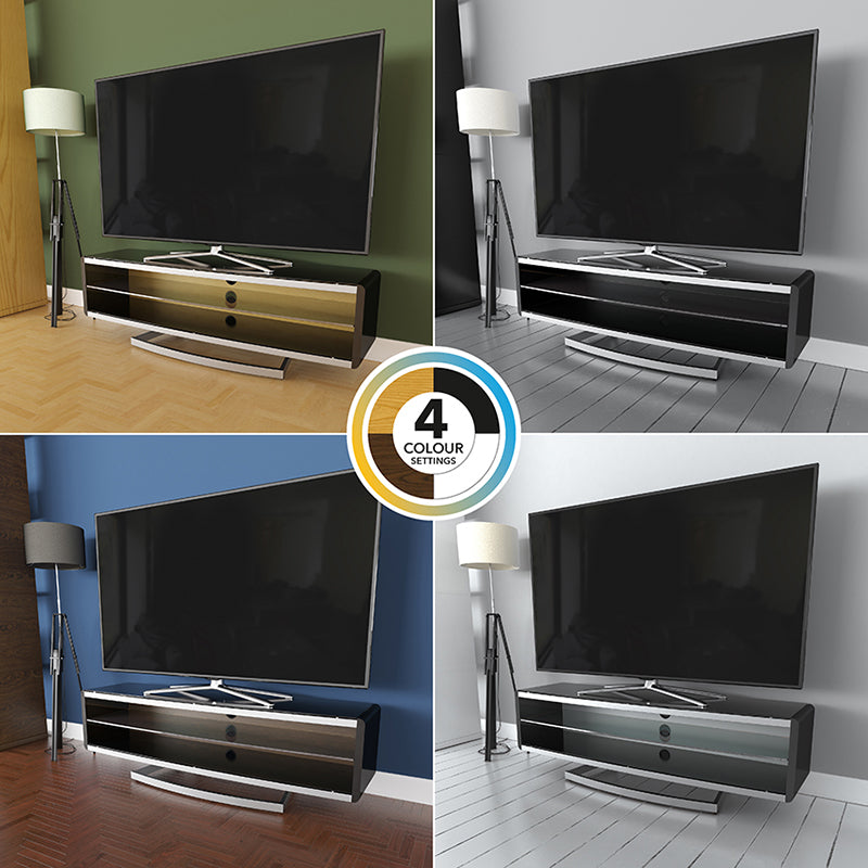 AVF Options Portal 1.5m TV Stand for Up to 70&quot; TV | PRT1500A from AVF - DID Electrical