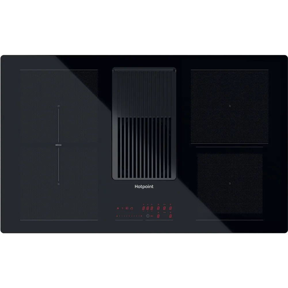 Hotpoint 4 Zone Electric Induction Hob - Black | PVH 92 B K/F KIT from Hotpoint - DID Electrical