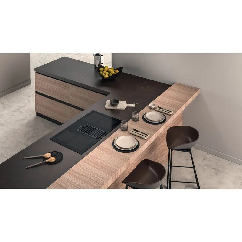 Hotpoint 4 Zone Electric Induction Hob - Black | PVH 92 B K/F KIT from Hotpoint - DID Electrical