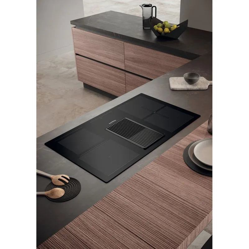 Hotpoint 4 Zone Electric Induction Hob - Black | PVH 92 B K/F KIT from Hotpoint - DID Electrical