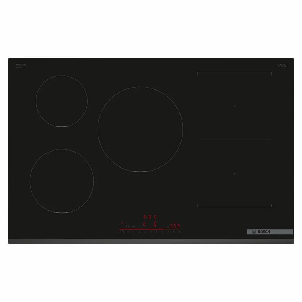 Bosch Series 6 80CM Induction Hob - Black | PVW831HB1E from Bosch - DID Electrical