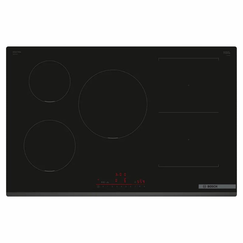 Bosch Series 6 80CM Induction Hob - Black | PVW831HB1E from Bosch - DID Electrical