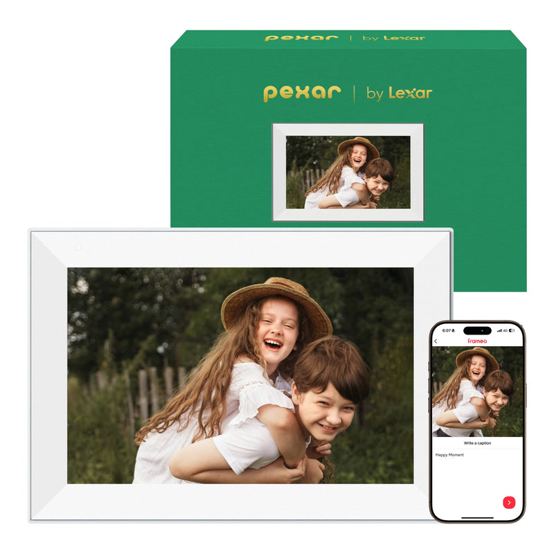 Pexar 10.1" Digital Photo Frame - Terra | PX-101TGRYGL