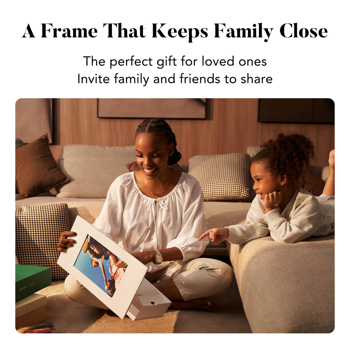 Pexar 11" Wi-Fi Digital Photo Frame - Black | PX-110BLKGLR