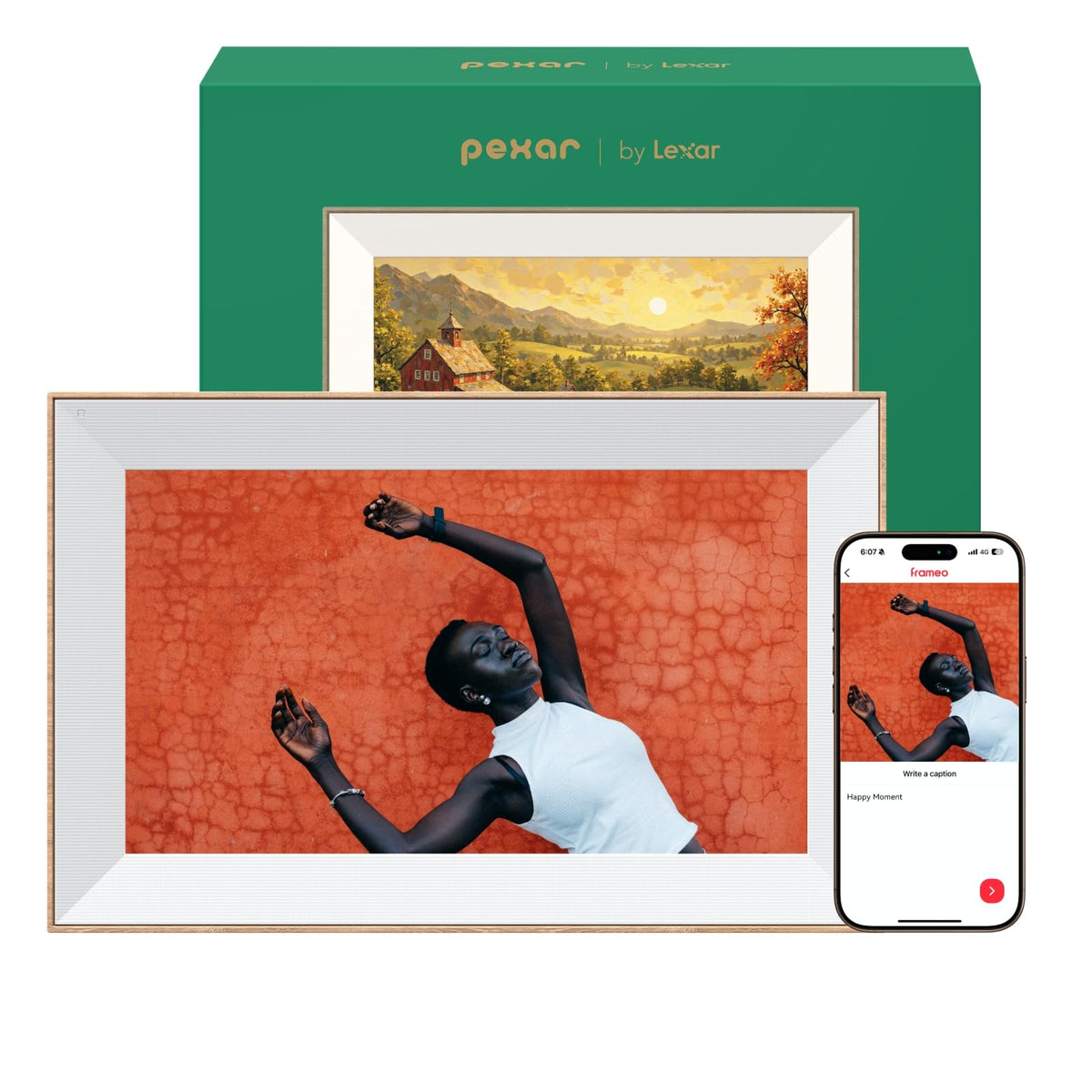 Pexar 15.6" Digital Photo Frame - Starlight | PX-156SSLGL