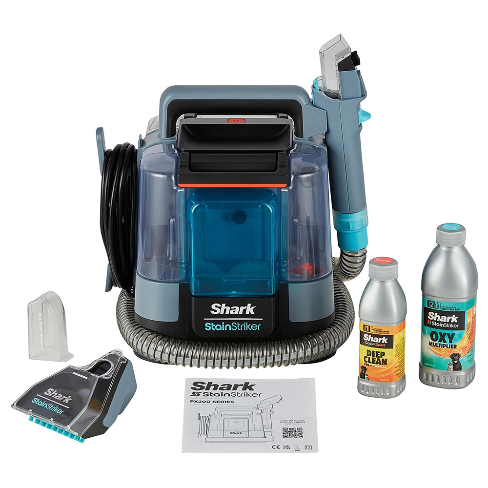 Shark Portable StainStriker Stain & Spot Cleaner - Nordic Blue Non-Met | PX200UK from Shark - DID Electrical ()