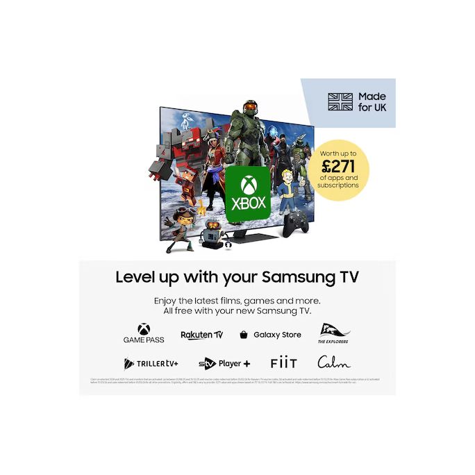 Samsung S90F 42&quot; 4K Smart TV - Graphite Black | QE42S90FAEXXU from Samsung - DID Electrical