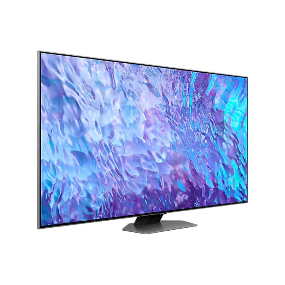 Samsung 55&quot; Q80C 4K HDR QLED Smart TV - Carbon Silver | QE55Q80CATXXU from Samsung - DID Electrical