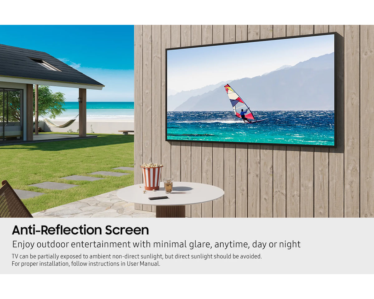 Samsung LST7D 55" 4K Smart TV - Titan Black | QE55LST7DATXXU