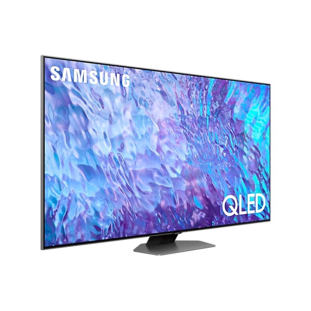 Samsung 50&quot; Q80C 4K HDR QLED Smart TV - Carbon Silver | QE50Q80CATXXU from Samsung - DID Electrical