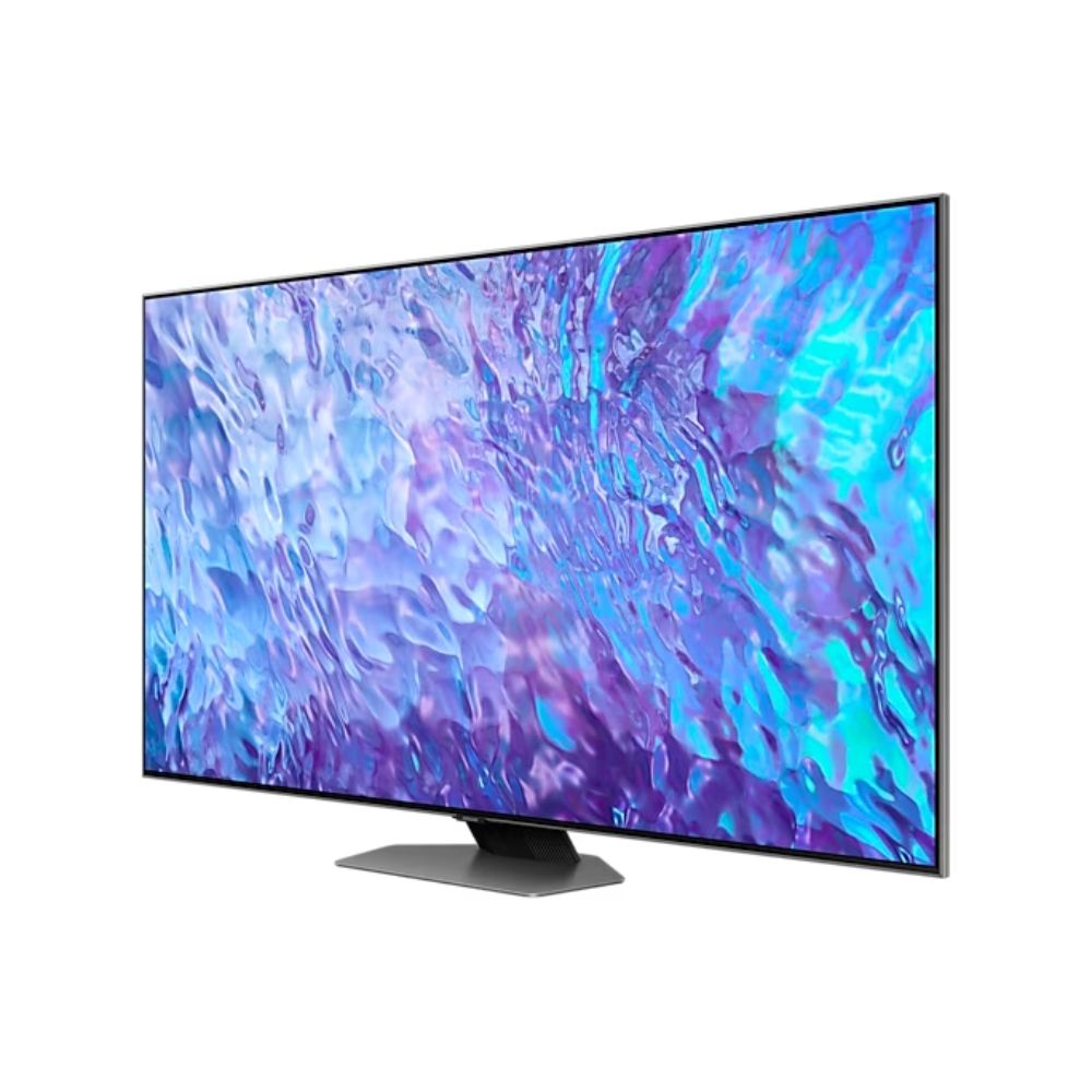 Samsung 50&quot; Q80C 4K HDR QLED Smart TV - Carbon Silver | QE50Q80CATXXU from Samsung - DID Electrical