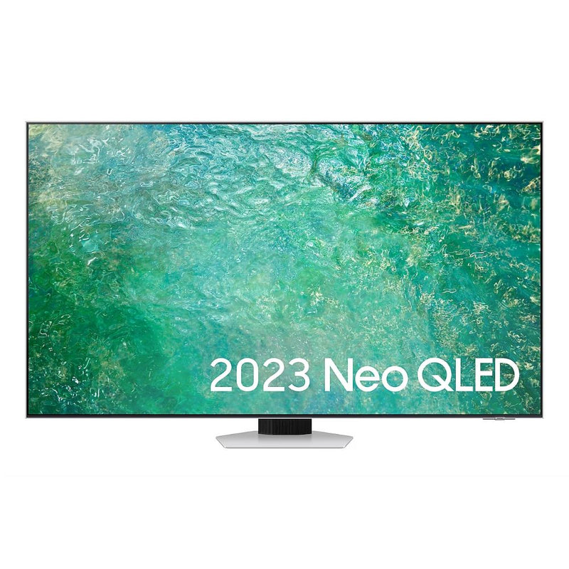 Samsung 55" QN85C 4K HDR Neo QLED Smart TV - Bright Silver | QE55QN85CATXXU from Samsung - DID Electrical