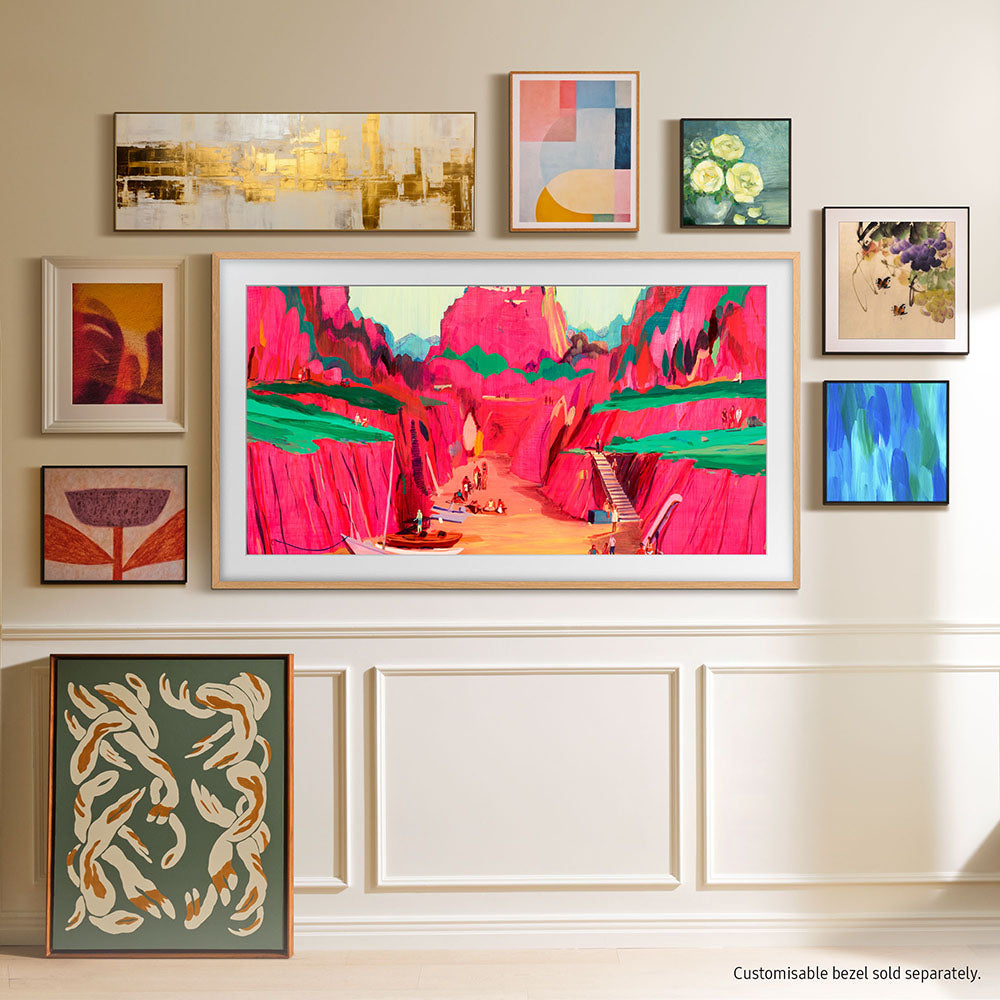 Samsung The Frame Pro LS03FW 65" 4K Smart TV - Black | QE65LS03FWUXXU from Samsung - DID Electrical