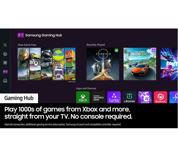Samsung 85" 4K Ultra HD Smart TV - Black | QE85LS03DAUXXU