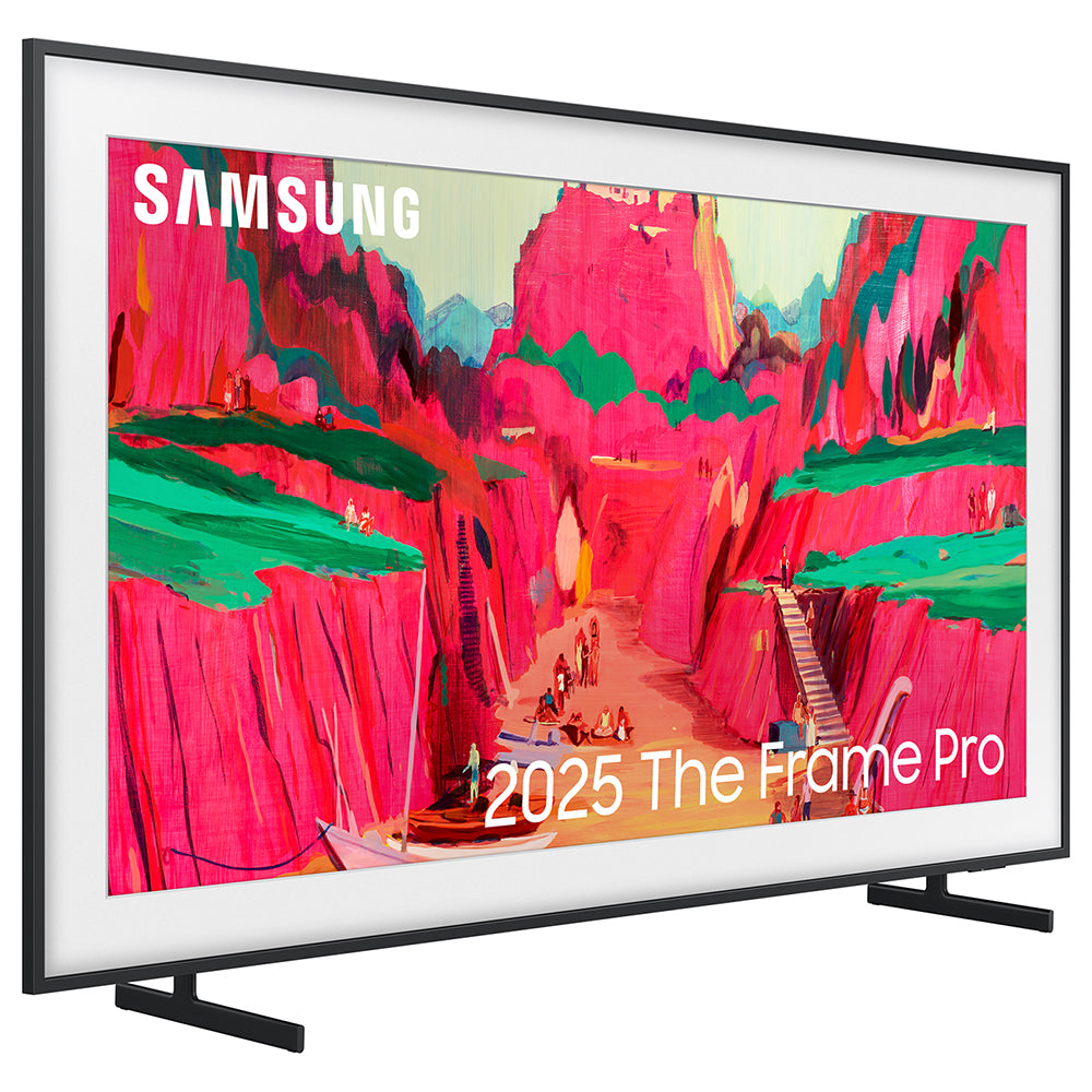 Samsung The Frame Pro LS03FW 85" 4K Smart TV - Black | QE85LS03FWUXXU from Samsung - DID Electrical