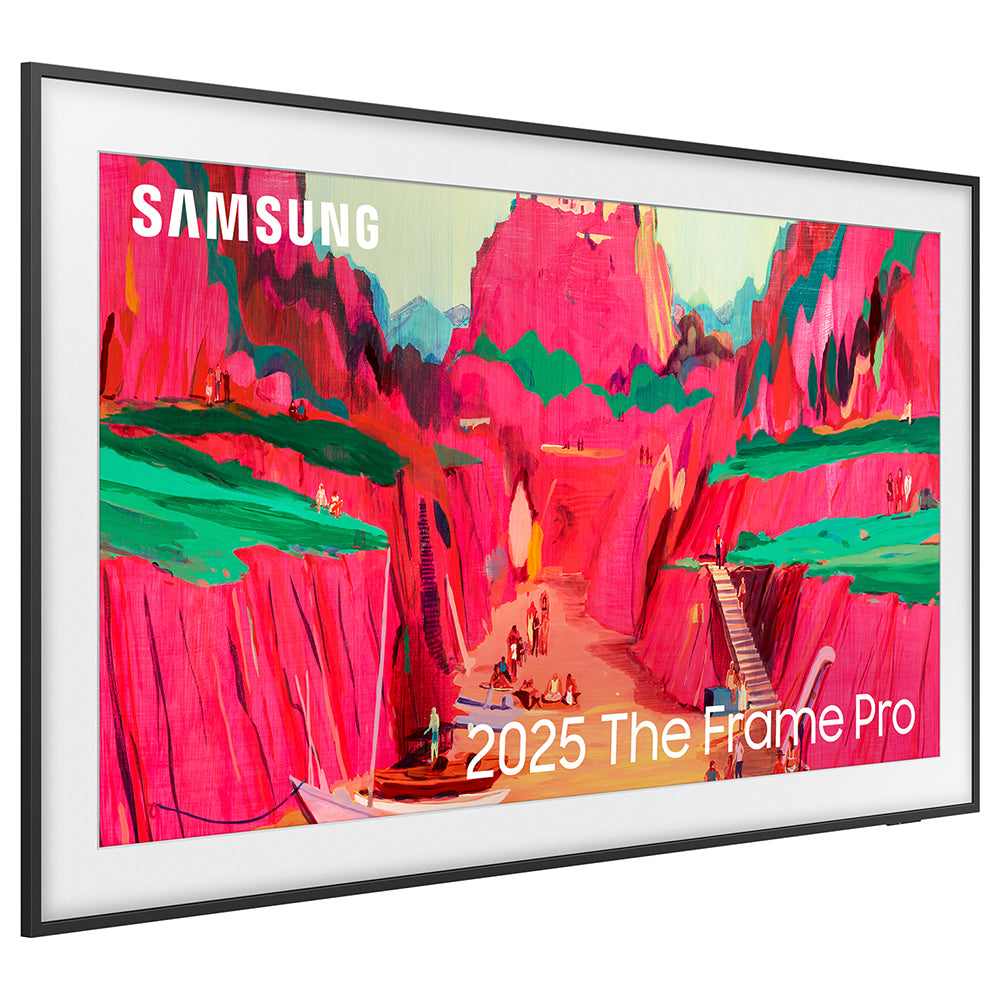 Samsung The Frame Pro LS03FW 85" 4K Smart TV - Black | QE85LS03FWUXXU from Samsung - DID Electrical