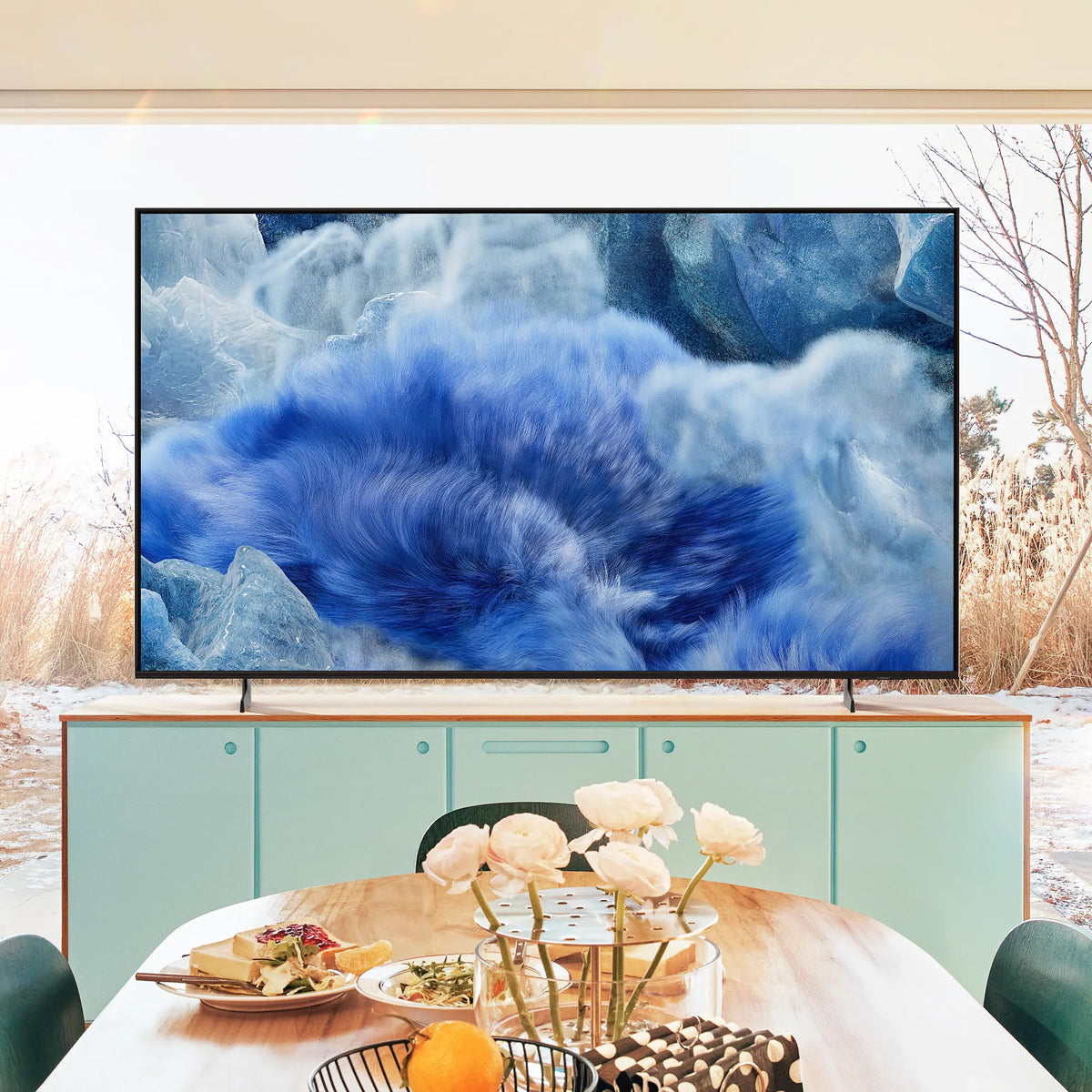 Samsung Q8F 85&quot; 4K Smart TV - Titan Grey | QE85Q8FAAUXXU from Samsung - DID Electrical