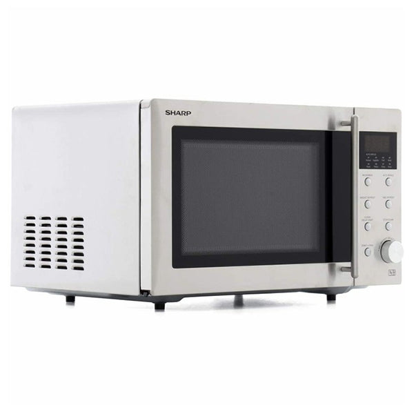 Sharp 23L Freestanding Electric Microwave Oven - Stainless Steel | R28STM from Sharp - DID Electrical