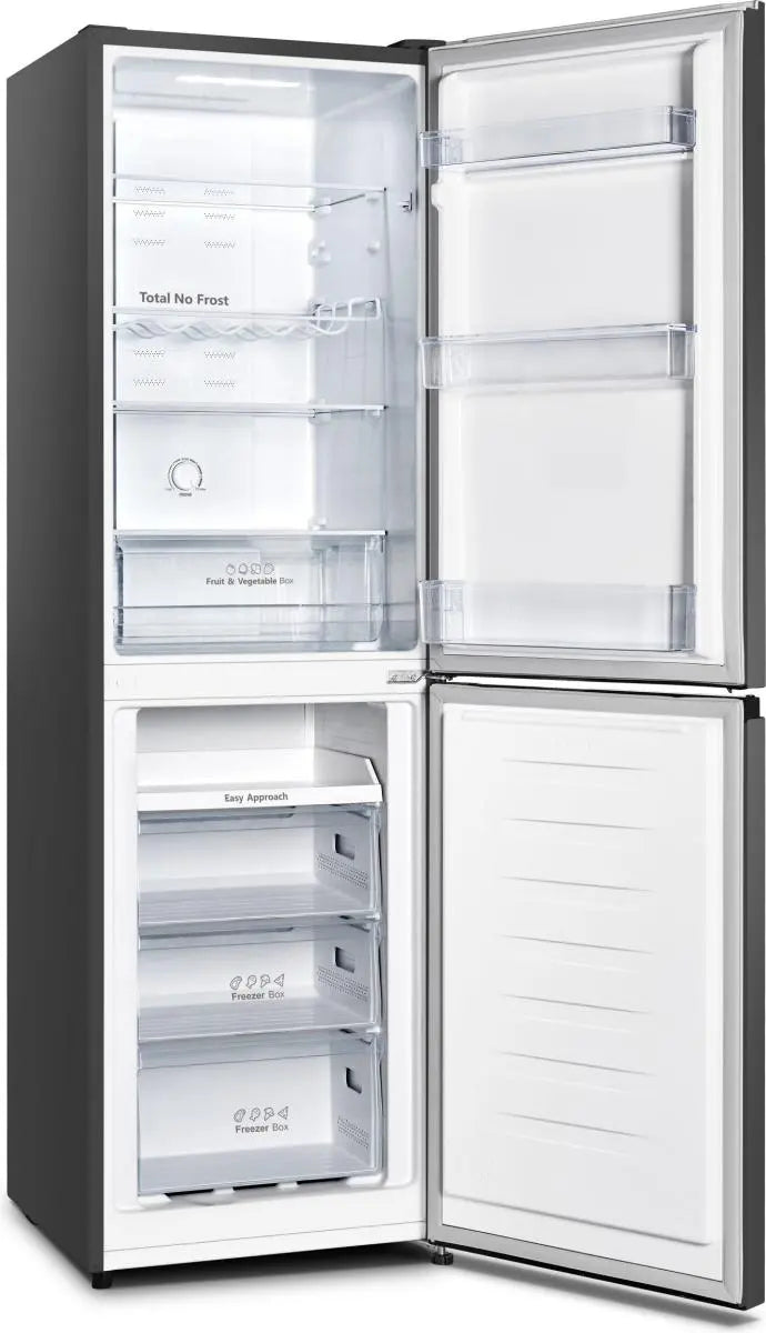 Hisense 256L Freestanding Fridge Freezer - Black | RB327N4BBE