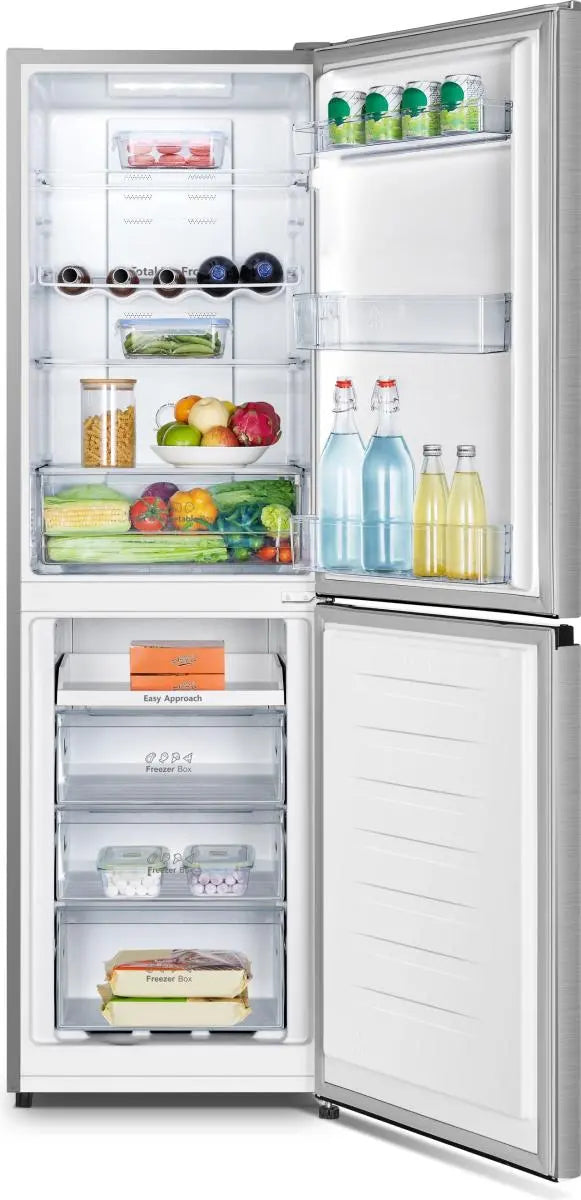 Hisense 256L Freestanding Fridge Freezer - Grey | RB327N4BCE