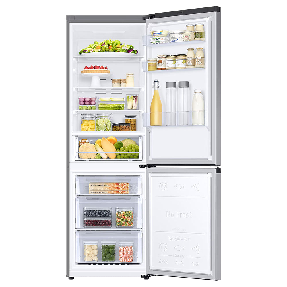 Samsung Series 6 344L Frost Free 70/30 Classic Fridge Freezer - Silver | RB34C600ESA/EU from Samsung - DID Electrical