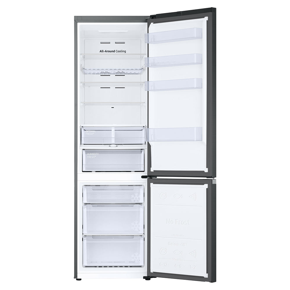 Samsung Series 5 390L Freestanding Classic Fridge Freezer with SpaceMax Technology - Black | RB38C605DB1/EU from Samsung - DID Electrical