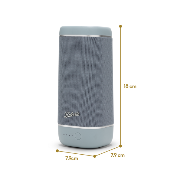 Roberts Reunion Portable Bluetooth Speaker - Duck Egg | REUNIONDE from Roberts - DID Electrical