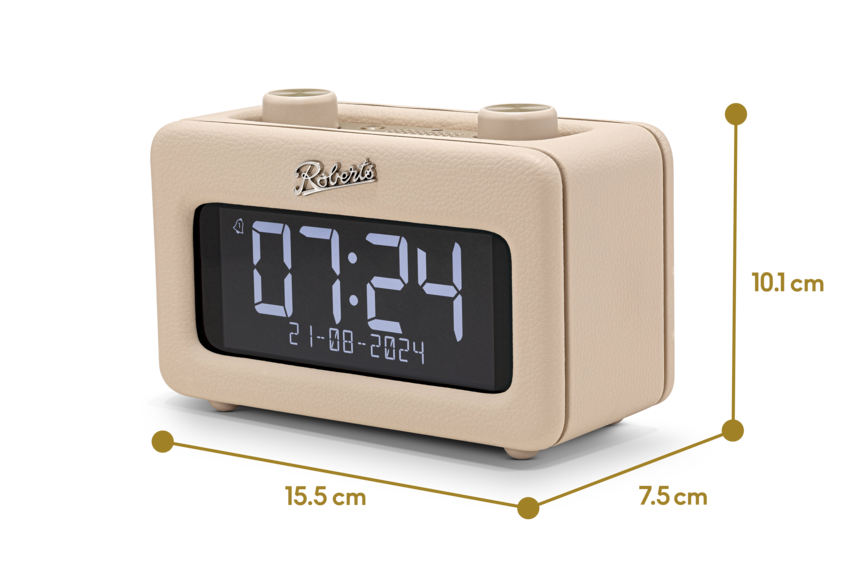 Roberts Revival Rest DAB+/FM Portable Radio - Pastel Cream | REVIVAL REST PC