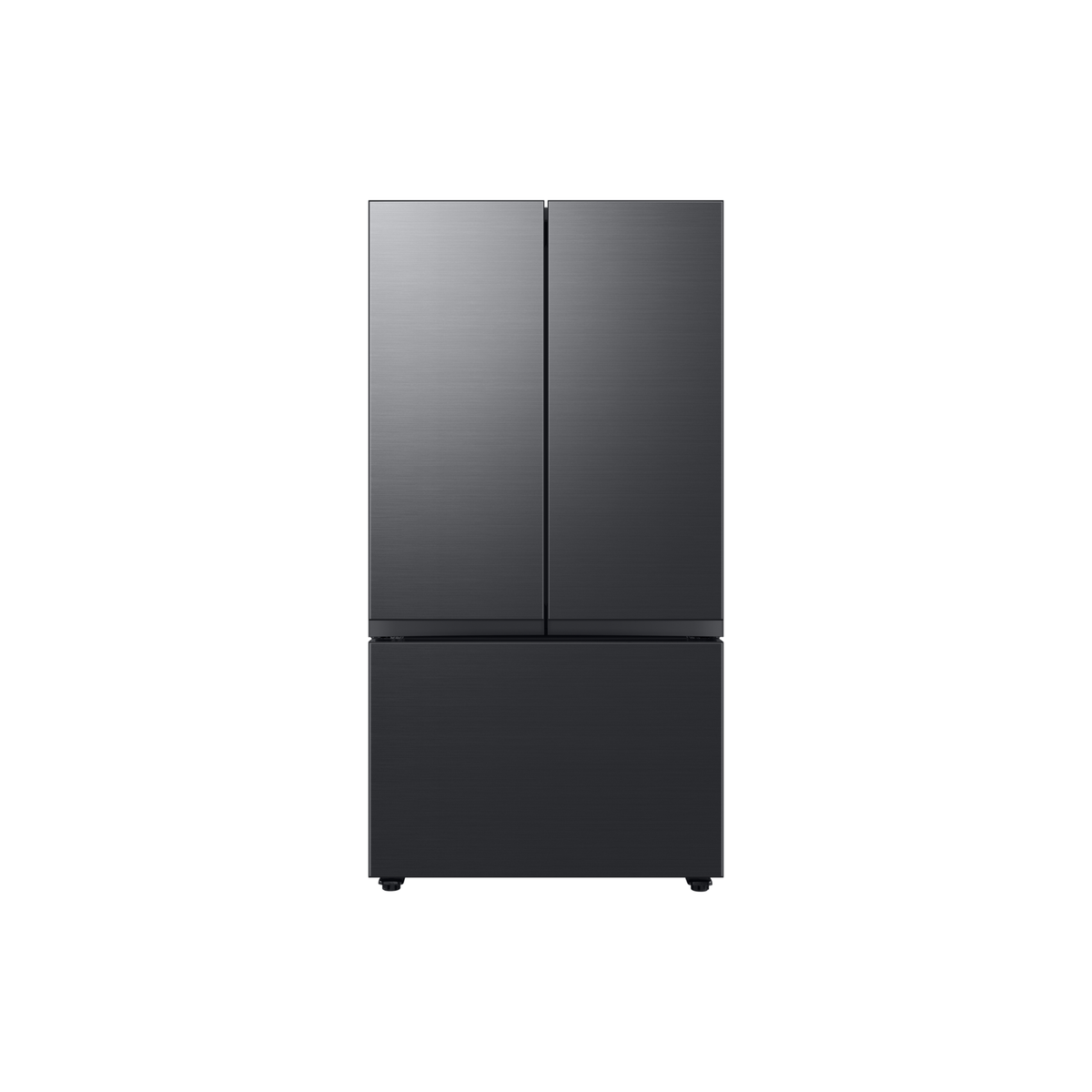 Samsung Bespoke 674L Freestanding French Style Fridge Freezer - Black | RF24BB620EB1EU from Samsung - DID Electrical