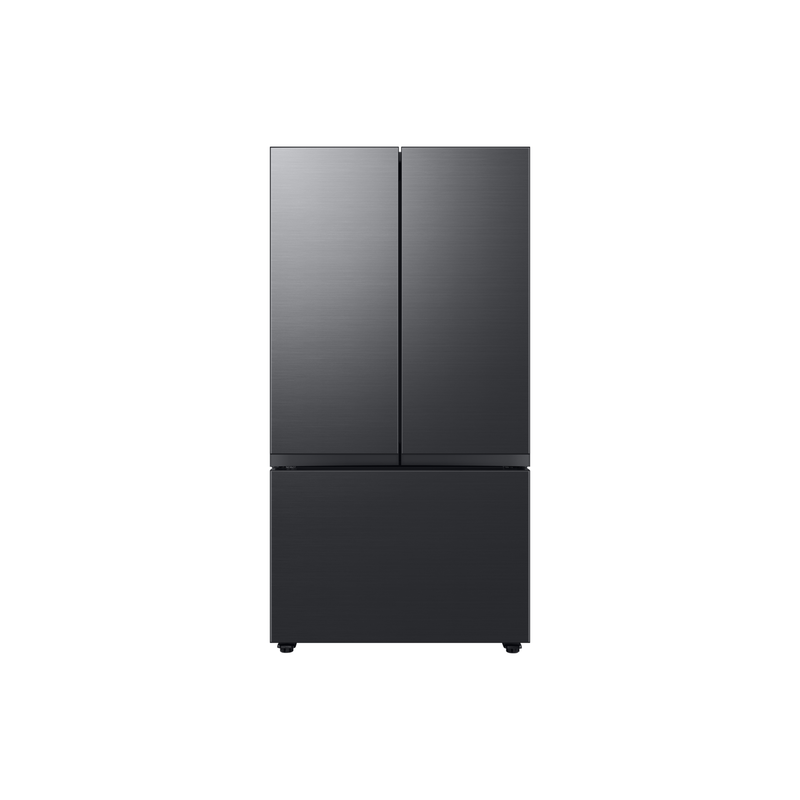 Samsung Bespoke 674L Freestanding French Style Fridge Freezer - Black | RF24BB620EB1EU from Samsung - DID Electrical