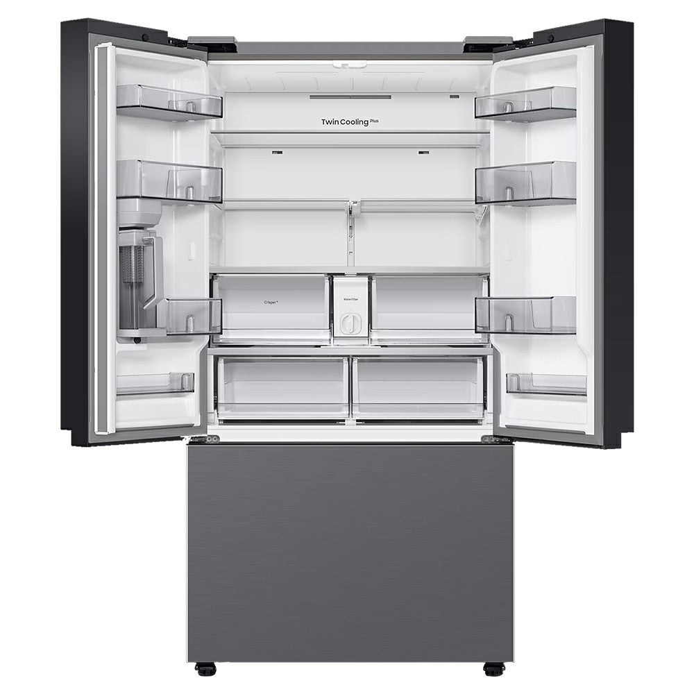 Samsung Bespoke 674L Freestanding French Door Fridge Freezer - Silver | RF24BB620ES9EU from Samsung - DID Electrical