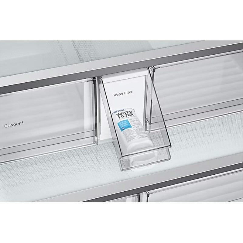 Samsung Bespoke 674L Freestanding French Door Fridge Freezer - Silver | RF24BB620ES9EU from Samsung - DID Electrical