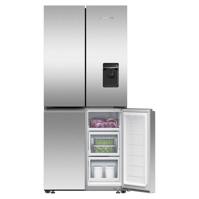 Fisher & Paykel 179x79CM Frost Free Freestanding Fridge Freezer | RF500QNUX1 from Fisher & Paykel - DID Electrical
