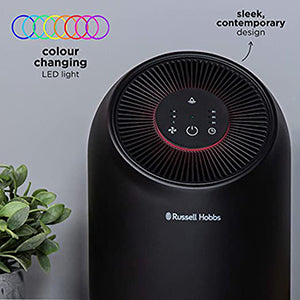Russell Hobbs Clean Air Compact Air Purifier - Black | RHAP1001B from Russell Hobbs - DID Electrical