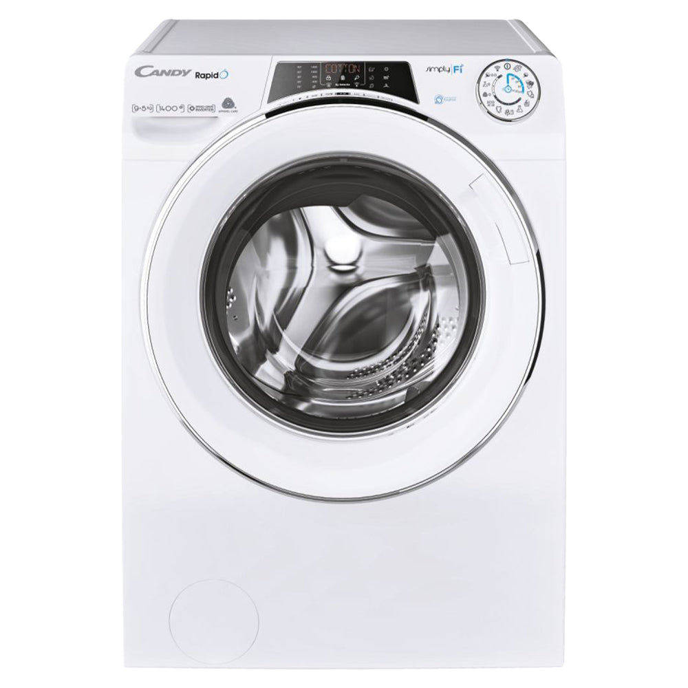 Candy 9KG/5KG 1400 Spin Freestanding Washer Dryer - White | ROW4956DWMCE-80 from Candy - DID Electrical