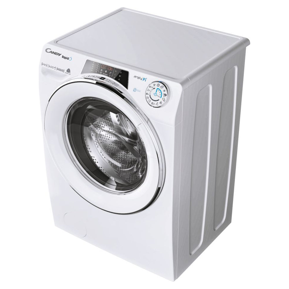 Candy 9KG/5KG 1400 Spin Freestanding Washer Dryer - White | ROW4956DWMCE-80 from Candy - DID Electrical