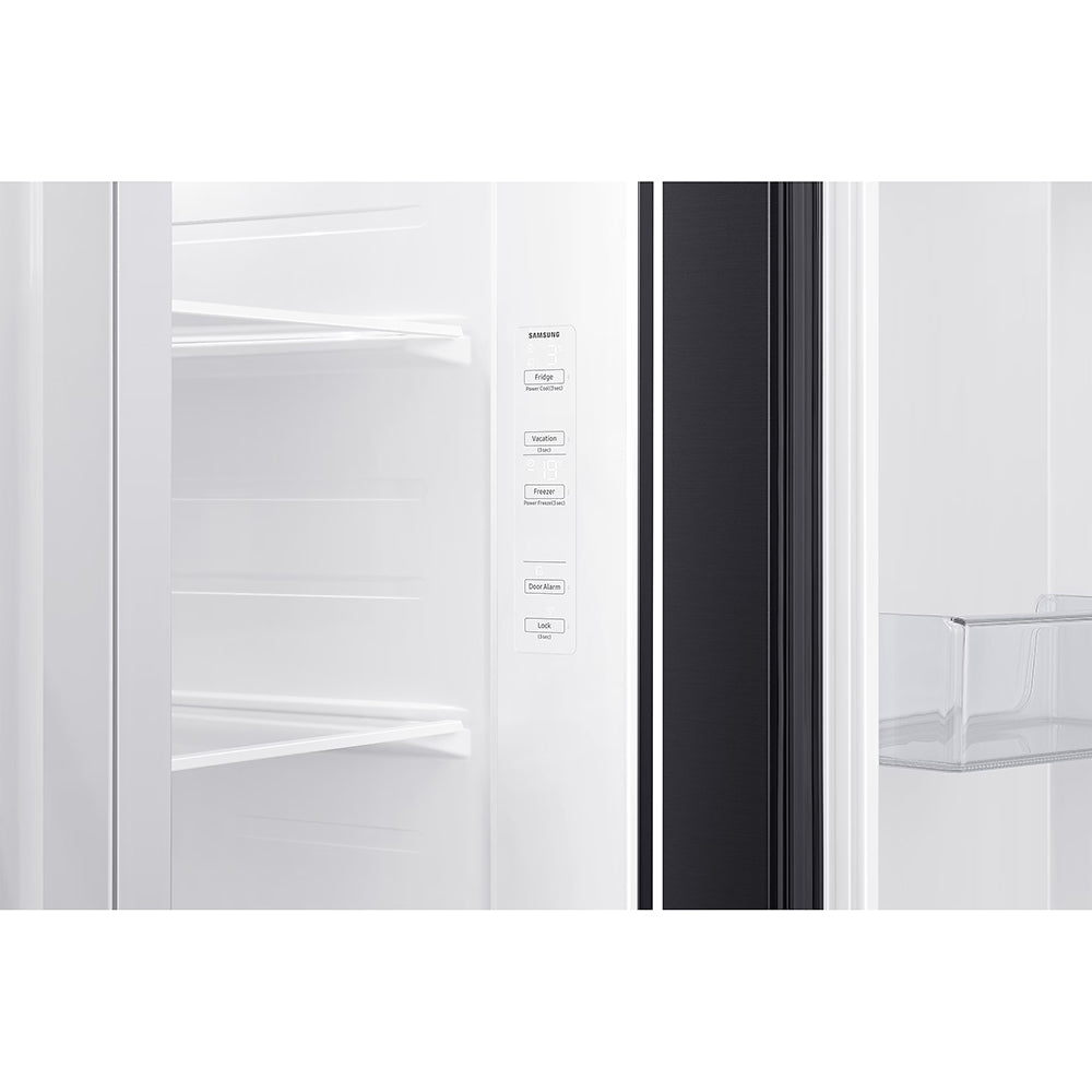 Samsung SpaceMax 655L Frost Free American Style Fridge Freezer - Black | RS62DG5003B1EU from Samsung - DID Electrical
