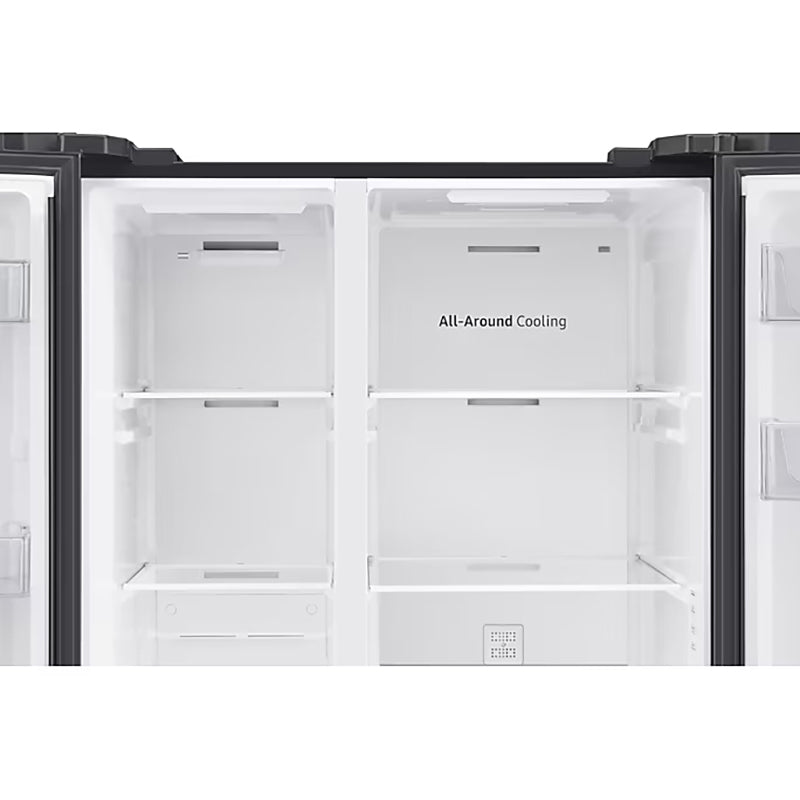 Samsung SpaceMax 655L Frost Free American Style Fridge Freezer - Black | RS62DG5003B1EU from Samsung - DID Electrical
