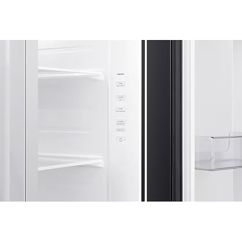 Samsung SpaceMax 635L Frost Free American Style Fridge Freezer - Black | RS65DG5403B1EU from Samsung - DID Electrical