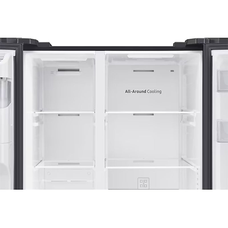 Samsung SpaceMax 635L Frost Free American Style Fridge Freezer - Black | RS65DG5403B1EU from Samsung - DID Electrical