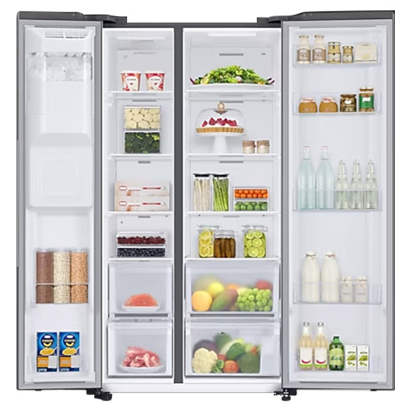 Samsung Series 7 634L Frost Free American Fridge Freezer - Silver | RS67A8811S9/EU from Samsung - DID Electrical