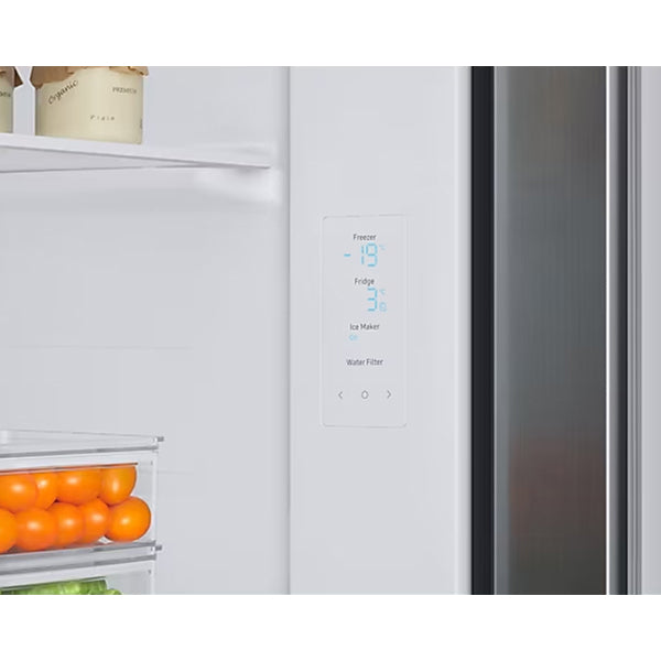 Samsung Series 7 634L Frost Free American Fridge Freezer - Silver | RS67A8811S9/EU from Samsung - DID Electrical