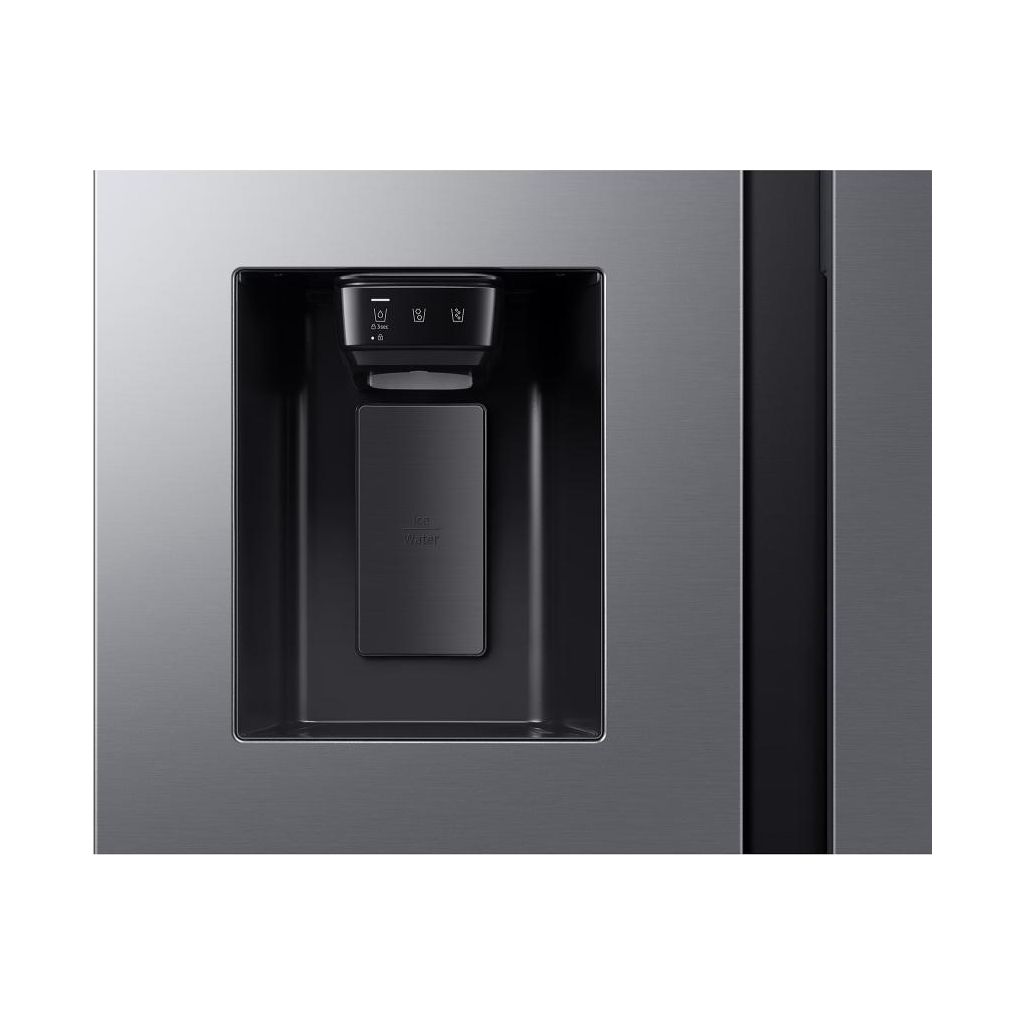 Samsung SpaceMax Bespoke AI Series 6 640L Freestanding Fridge Freezer - Silver | RS70F65KETEU from Samsung - DID Electrical