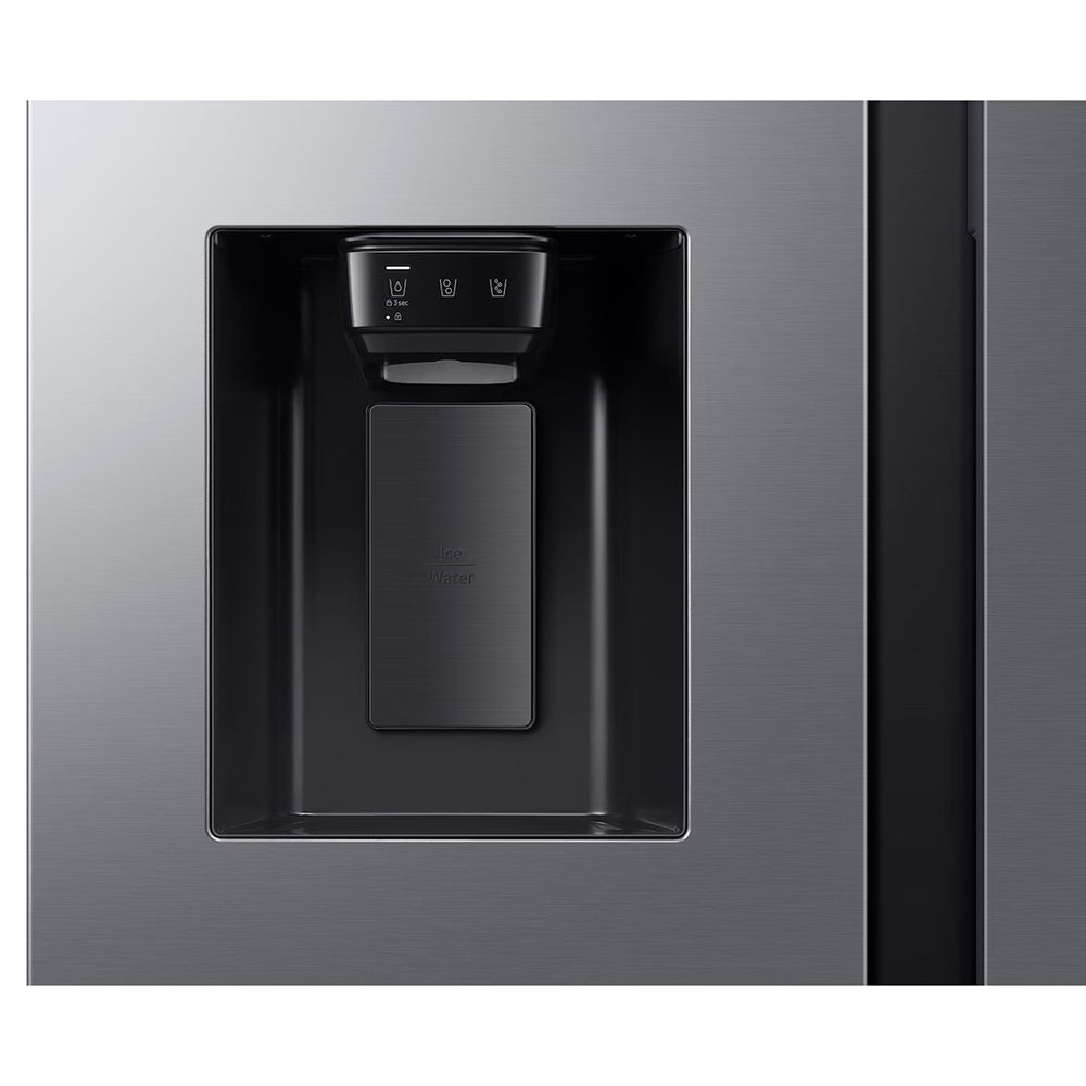 Samsung SpaceMax Series 7 Bespoke AI 634L Freestanding Fridge Freezer - Matt DOI Metal | RS70F66KCTEU from Samsung - DID Electrical