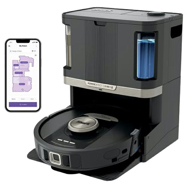 Shark PowerDetect NeverTouch Pro Robot Vacuum Cleaner & Mop with Self-Empty Station - Black | RV2800ZEUK from Shark - DID Electrical