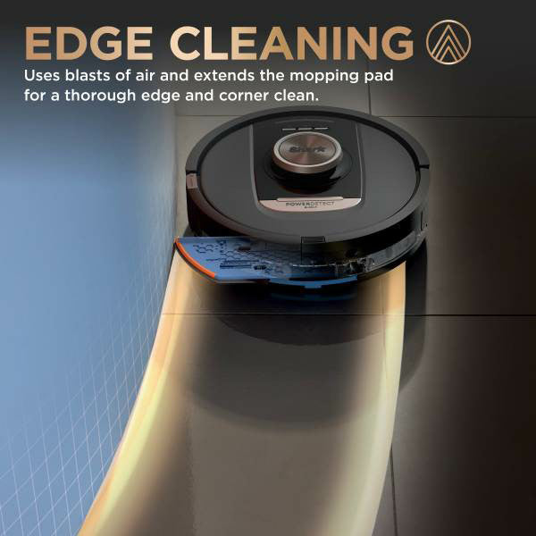 Shark PowerDetect NeverTouch Pro Robot Vacuum Cleaner & Mop with Self-Empty Station - Black | RV2800ZEUK from Shark - DID Electrical