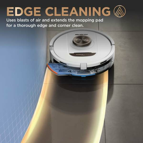 Shark PowerDetect NeverTouch Pro Robot Vacuum Cleaner &amp; Mop with Self-Empty Station - White | RV2800ZEUKWH from Shark - DID Electrical