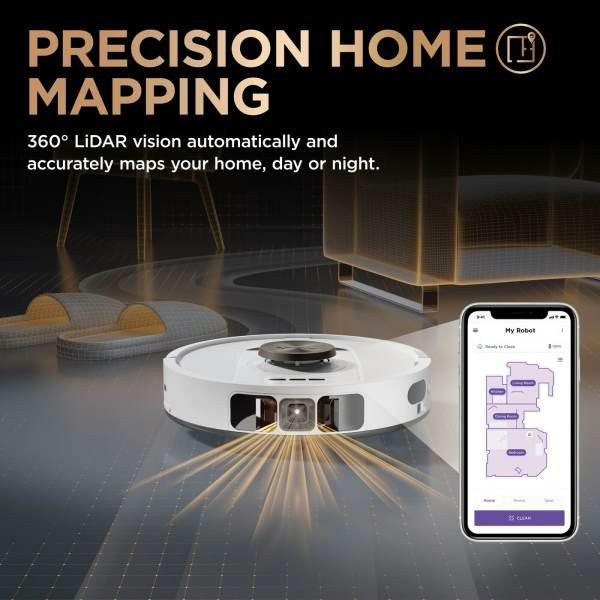 Shark PowerDetect NeverTouch Pro Robot Vacuum Cleaner &amp; Mop with Self-Empty Station - White | RV2800ZEUKWH from Shark - DID Electrical